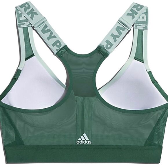 ADIDAS Ivy Park Beyonce Medium Support Zip Bra
Green Tint/Dark Green Brat XS NWT - Picture 5 of 13